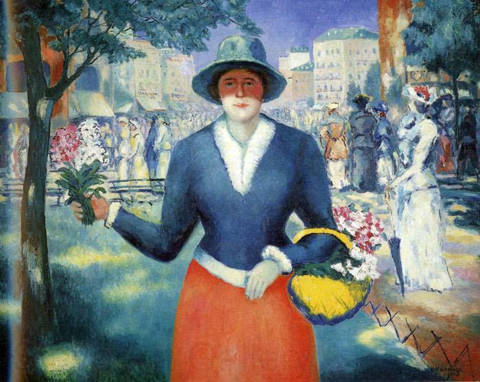 Kazimir Malevich Flower Girl,